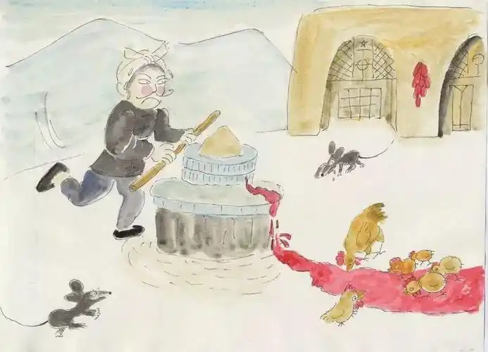 童话:毛野人的故事