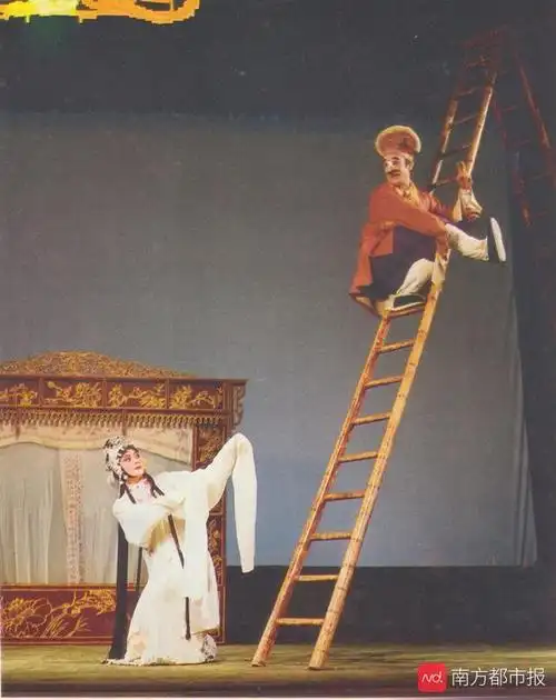 《柴房会》剧照,方展荣饰演李老三.受访者供图