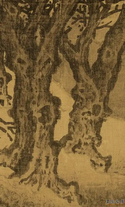 (宋)范宽《雪景寒林图》天津博物馆藏