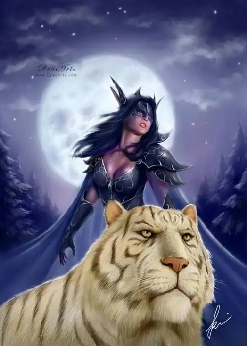 (暗夜女祭司泰兰德.语风)