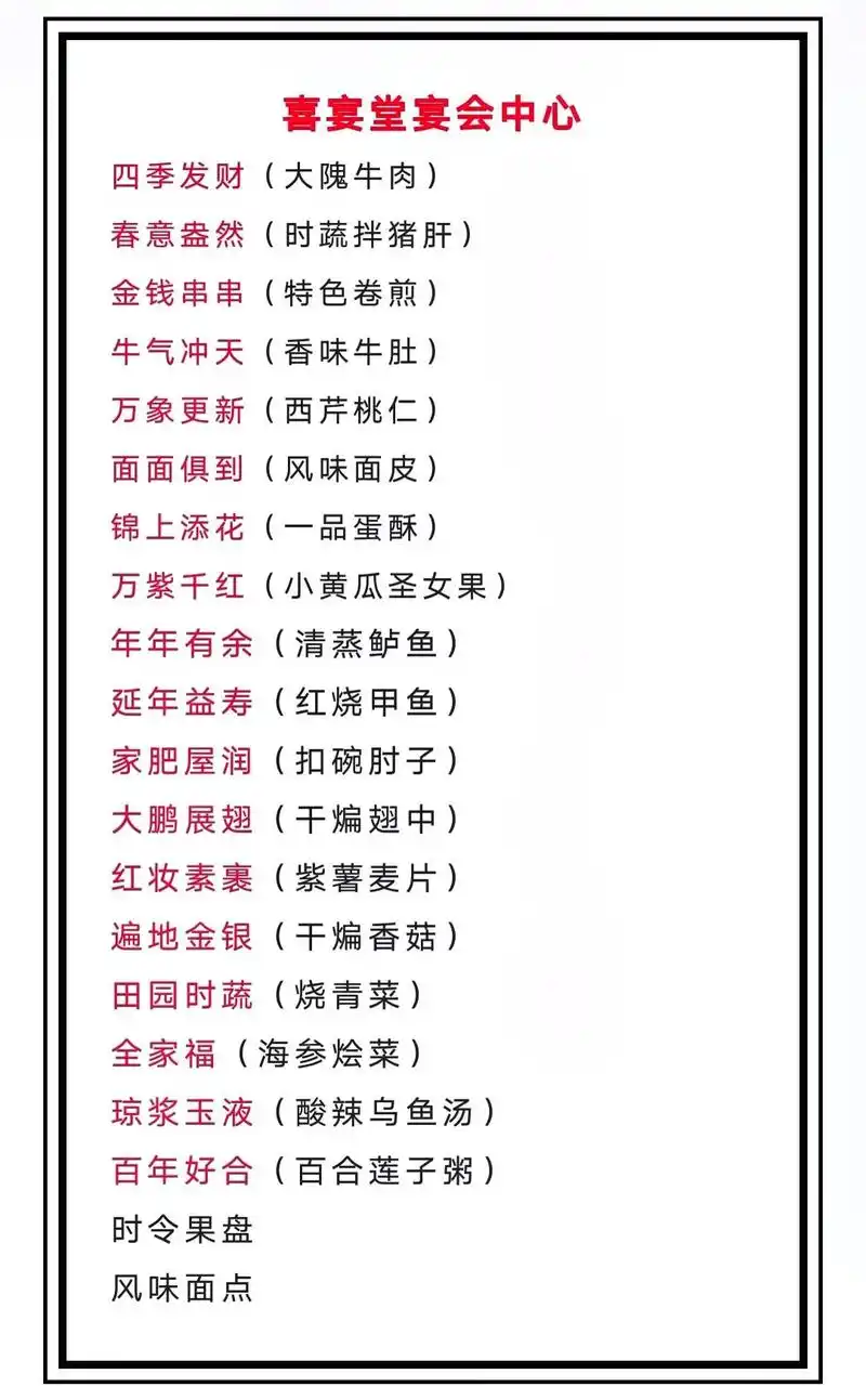 筵席菜肴的组成有哪几部分 - 抖音