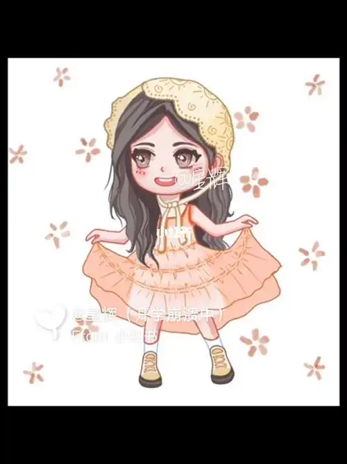 鞠婧祎q版好可爱哇