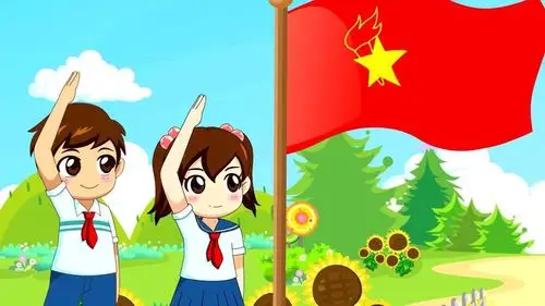 童心向党,红领巾飘起来——塔影小学一(1)班少先队入队宣誓仪式