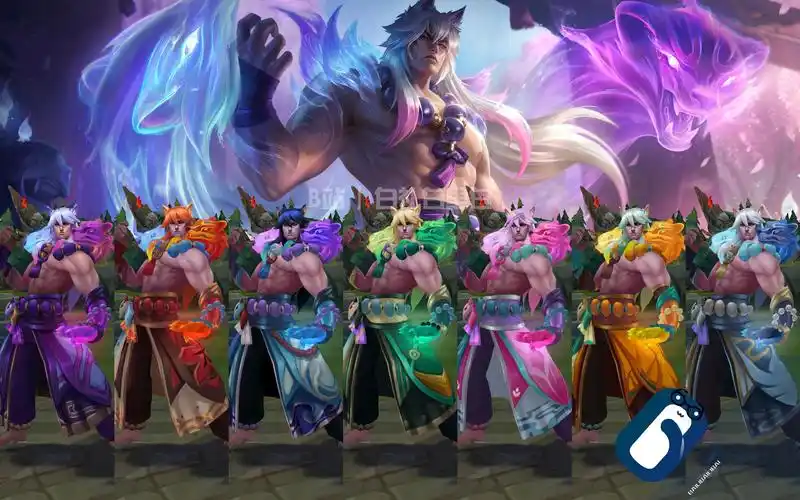 【英雄联盟】灵魂莲华 瑟提(腕豪) t2皮肤/全炫彩 特效&3d展示