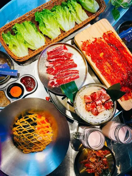 入火韩国烤肉吃到扶墙走