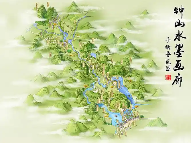 近段时间的手绘地图作品集——05