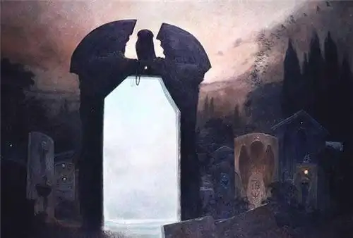 天堂是怎样的?波兰画家死而复生,画出死后世界,让人背后发凉