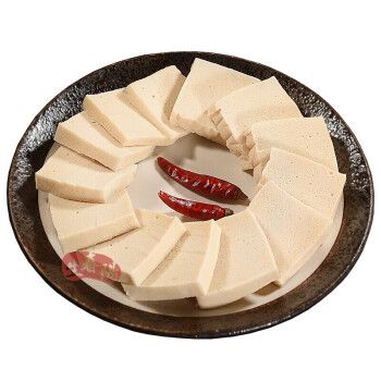 轻恋四川特色香豆腐1斤冻豆腐卷风味冷冻火锅冒菜千叶豆腐千页豆腐香