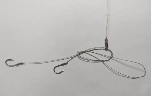 不用八字环怎么绑双钩子线双钩怎么绑八字环