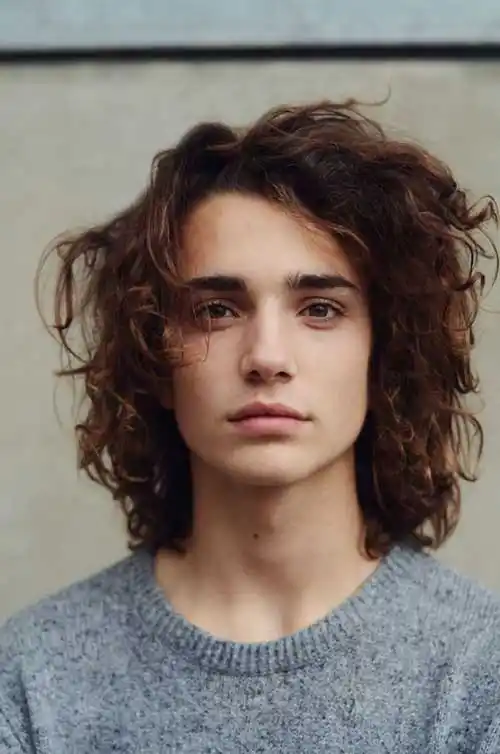 发型图片具有复古味道文艺范的欧美潮男们造型是很多清瘦型男生模仿和