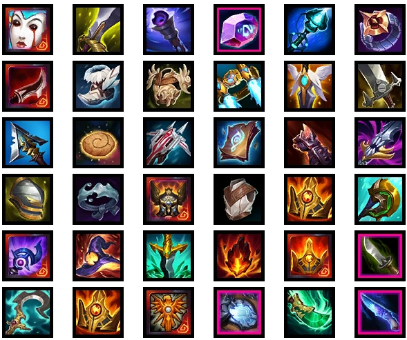 英雄联盟:测试服装备图标更新,你还认得出来吗?_腾讯新闻