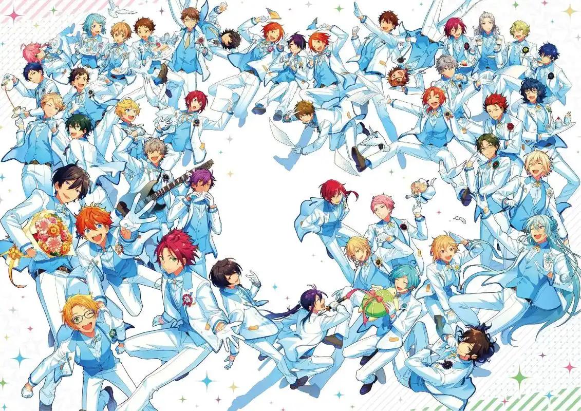 我真的很喜欢这张全员啊啊#es #偶像梦幻祭 - 抖音