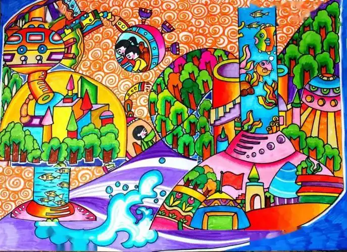 (031-040)28届全国科幻画一等奖作品