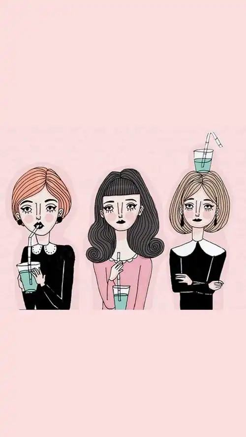 闺蜜姐妹趴踢秀.壁纸.锁屏.