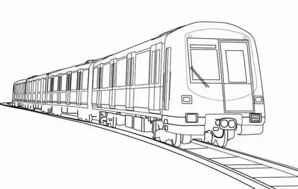 铁轨简笔画-简笔画-369作文网