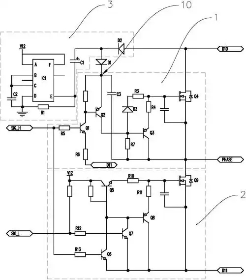 一种无刷直流电机及其自举全桥驱动电路