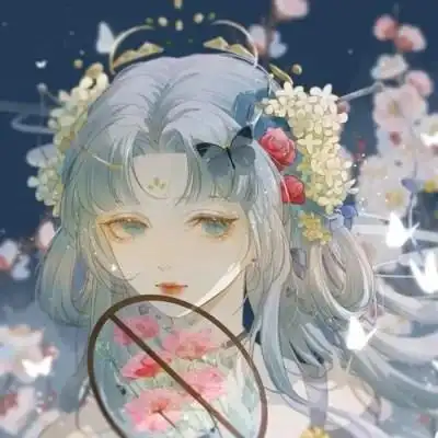 古风仙气女生唯美手绘头像