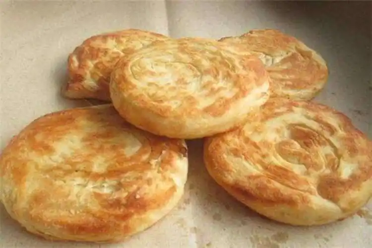 烧饼现烙山东特产泰山油酥五香火烧老面发面白面烧饼手工主食5个装