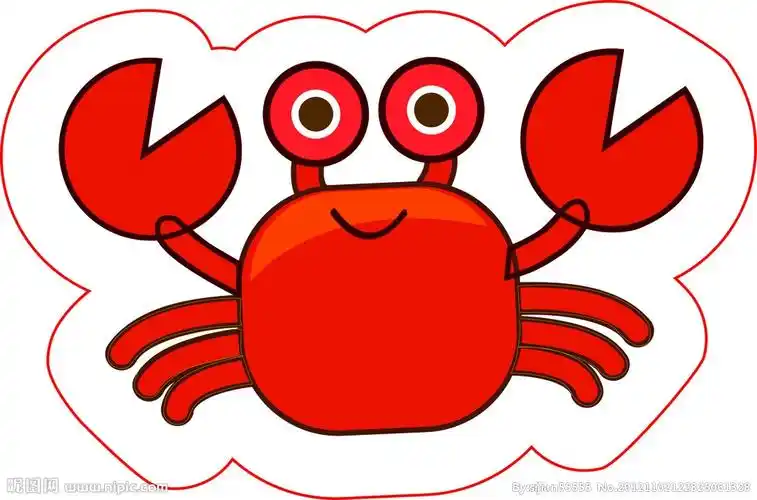 螃蟹卡通图片