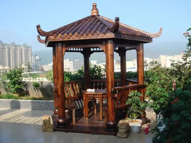 江西防腐木凉亭