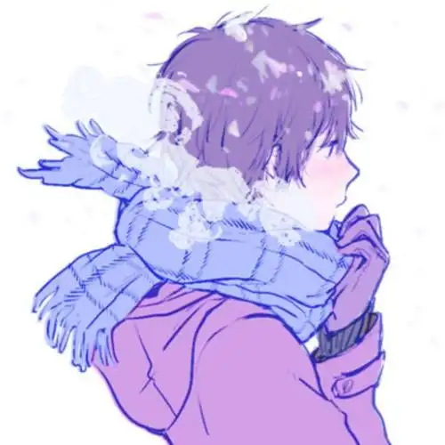 插画动漫 二次元 男生头像