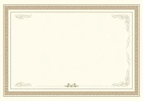 中式简约精巧花纹水印背景素材