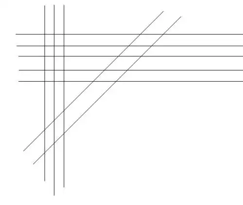 平面上有10条直线,无任何三条交于一点,欲使它们出现31个交点,怎样