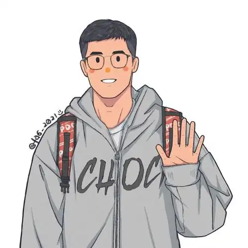 手绘帅气男生头像,快来挑一张