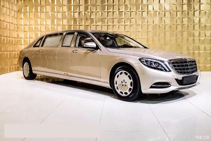 稀有香槟色迈巴赫s600普尔曼maybachs600lpullman
