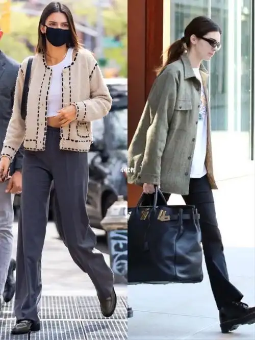 kendall jenner 肯达尔·詹娜欧美秋冬街拍_街拍_秋冬穿搭_欧美明星