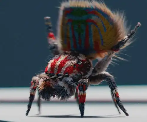 孔雀蜘蛛 - houdini写实绒毛实战案例教程