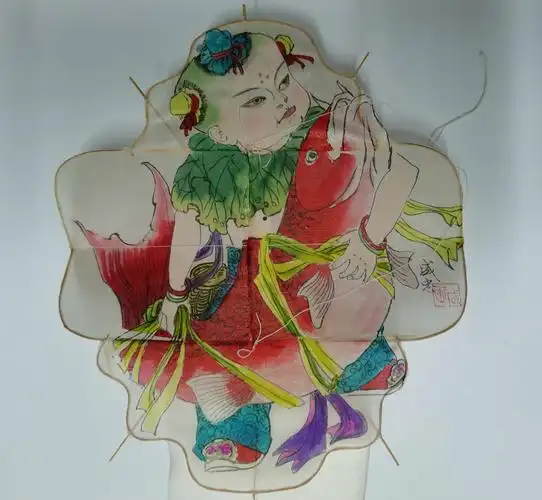 潍坊风筝是山东潍坊传统手工艺珍品,民间传统节日文化习俗