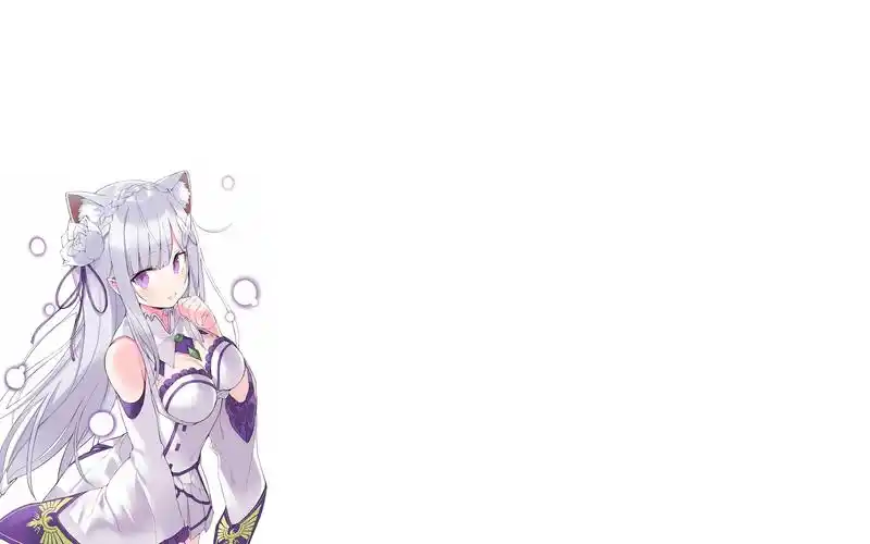 动漫美女唯美插画桌面壁纸