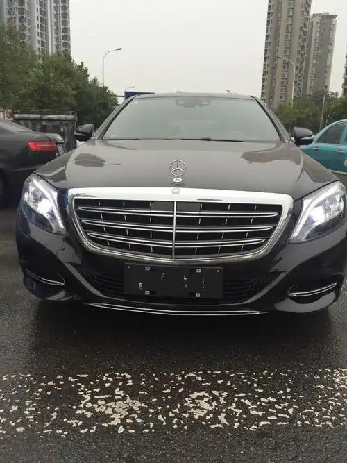 【北京】2015年9月 奔驰 迈巴赫s级 s400 4matic 3.0t 黑色 手自一体