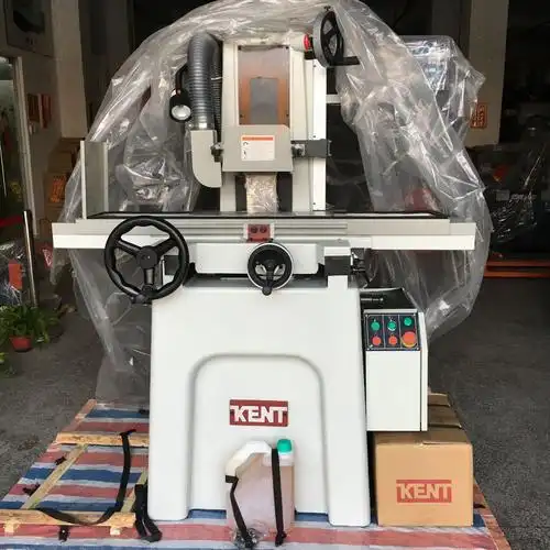 建德小型手摇平面磨床高精度0002mm手动磨床干湿式两用kgs618m