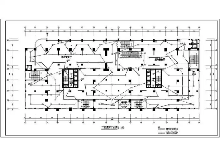 某四层框架结构办公楼消防电气施工图
