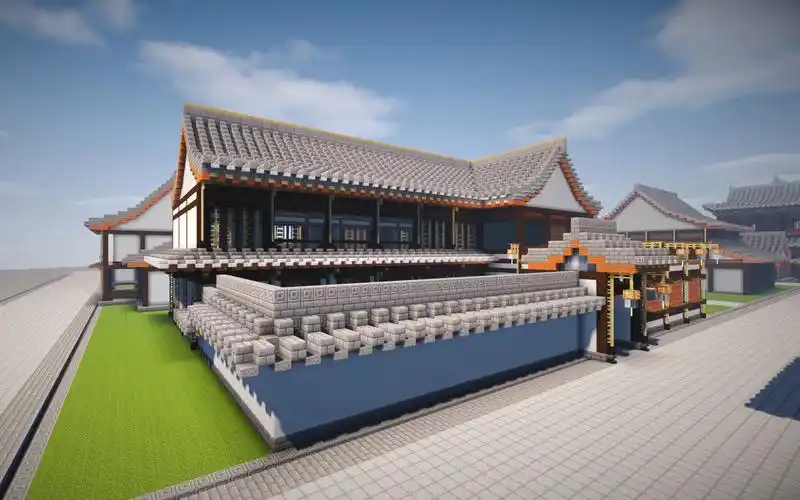 石头tv我的世界建筑日记中式建筑第五十集版本1161