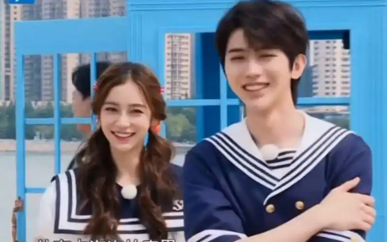 【蔡徐坤×angelababy】奔跑吧4第十二期互动cut_哔哩哔哩_bilibili