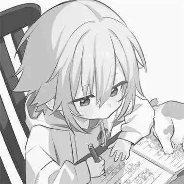 动漫男主头像黑白高清帅气图片