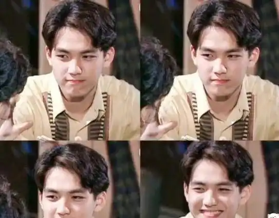 从照片中我们可以看到,年轻时候的钟汉良,特别的阳光帅气,笑起来的