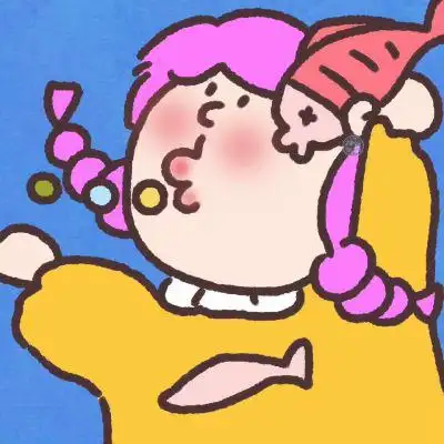 可爱搞笑沙雕卡通头像简笔画图片