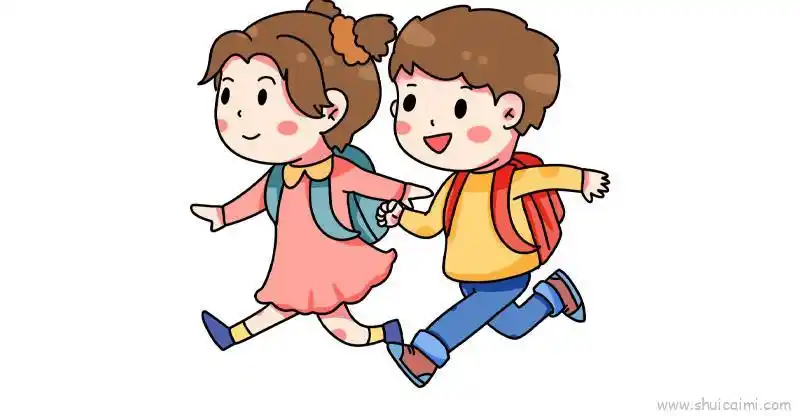 小学生儿童画怎么画小学生简笔画画法