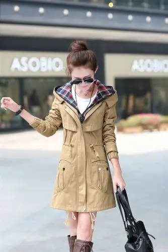 搭配劲减淡季狂甩风衣纯色2014秋季军绿xxl韩版现货橘 色卡其风衣