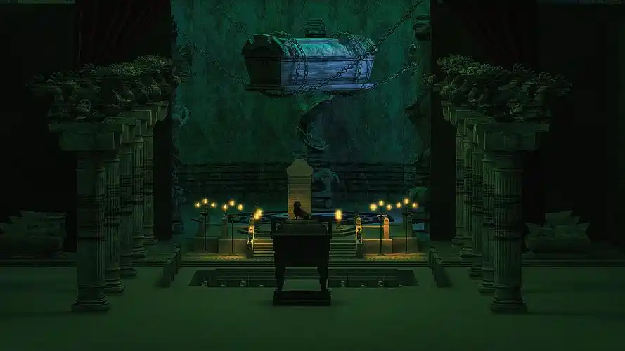 《盗墓笔记》七星鲁王宫古墓三维场景建模渲染