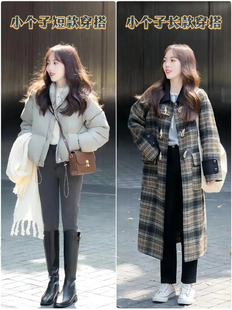 小个子女生秋冬穿搭技巧