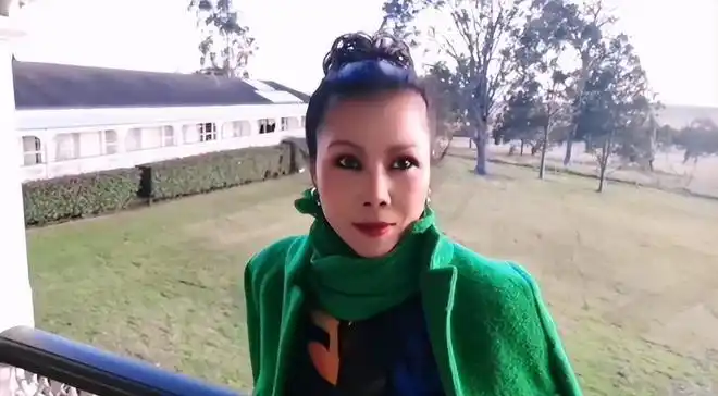 今年56岁的田震仍然一副风韵犹存的模样,大胆挑战烟熏妆颠覆以往造型