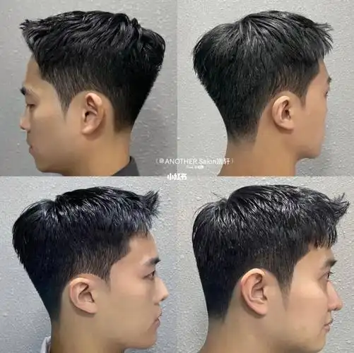 韩式平头小短发喜欢短发的男生逃不过的