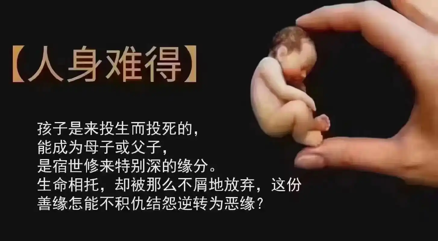 我们要常常思维现实中的孩子和被我们打掉的孩子 - 抖音