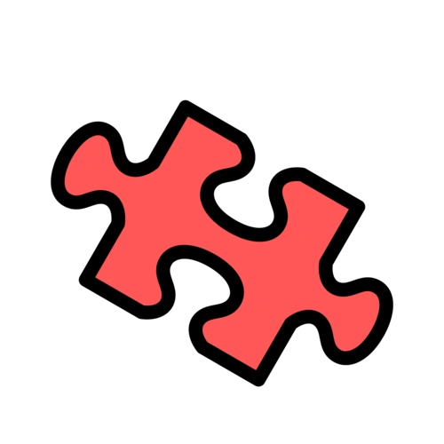 儿童节玩具拼图矢量图图片