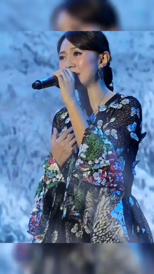 卓依婷东莞演唱会《心雨》